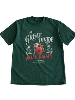 Gildan 'The Great Divide' Green Graphic Tee